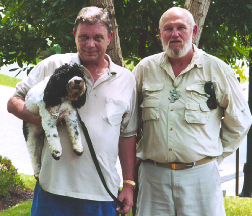 Reagan with Larry Day and Dr. Tom Kazo