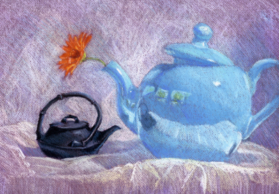 Teapot Conversations #1: A Zinnia For You